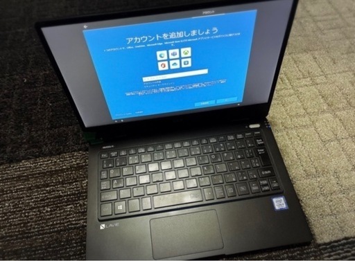 【訳あり】NEC PC-NM550KAB ノートパソコン LAVIEパールブラック