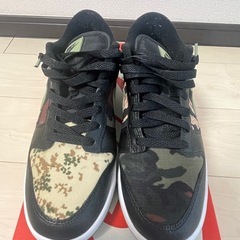 ※交渉可 NIKE DUNK LOW ナイキ ダンク カモ スニーカーの画像