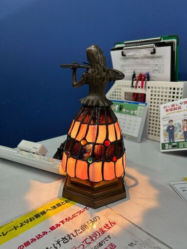 ★来店限定 　テーブルランプ　バイオリンヴィーナス彫刻