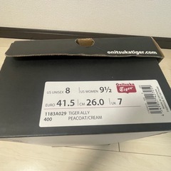 ※交渉可 オニツカタイガー タイガーアリー スニーカー　の画像