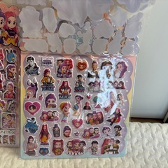 デーモンハンターズ　2枚組２セット　ぷっくりシールの画像