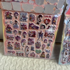 デーモンハンターズ　2枚組２セット　ぷっくりシールの画像