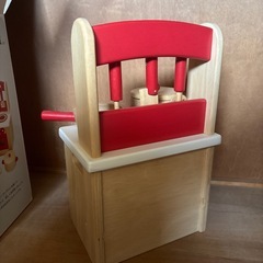 木製　ミニキッチン　おままごとの画像