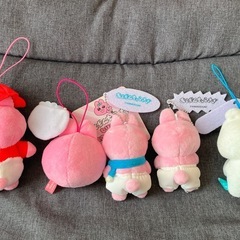 おぱんちゅうさぎ んぽちゃむ キーホルダーの画像