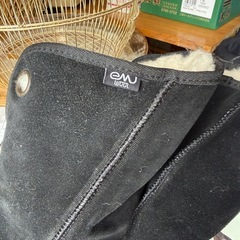 EMU エミュー　　ロングムートンブーツ　25センチ　黒の画像