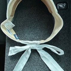 【新品未使用】FILA GOLF  リボン付きサンバイザーの画像