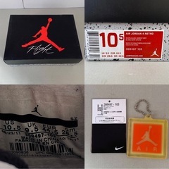 JORDAN4 レトロ ホワイトセメント （2012） 28.5cmの画像