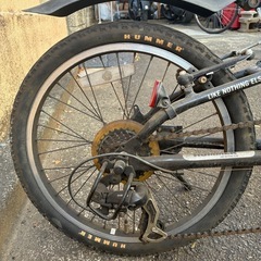 ハマー折りたたみ自転車の画像