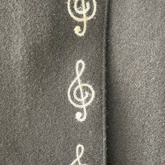 メゾピアノ キッズ セットアップ 音符モチーフの画像