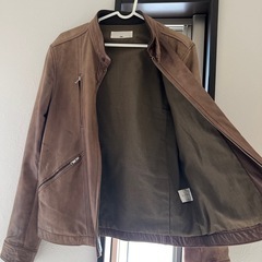 ラムレザージャケットの画像