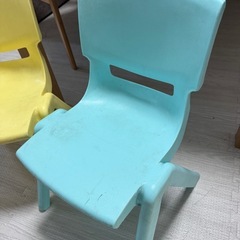 キッズチェア２つの画像