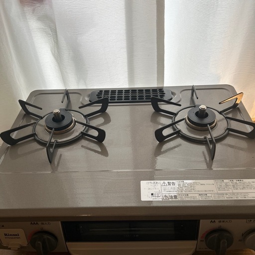 数回しか使っていないRinmaiガスコンロ