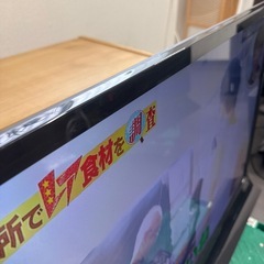SHARP 40インチ液晶TVの画像