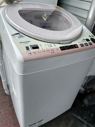配達可?SHARP 洗濯乾燥機 8kg