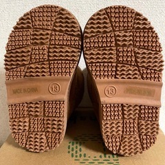 blonshoes ムートンブーツ　ブラウン キッズブーツ 13の画像