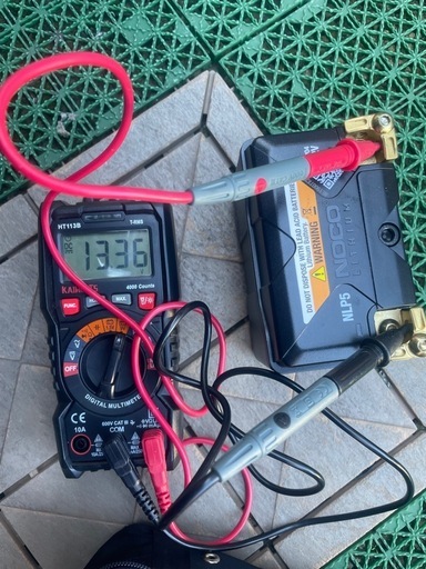 NOCO 　美品⭐︎NLP5 リチウムバッテリー12V 2Ah⭐︎美品　　保証付き