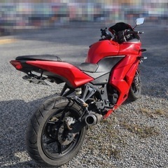 ninja250r 赤の画像