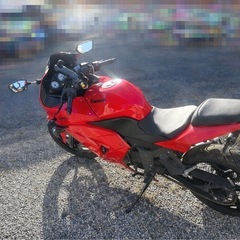 ninja250r 赤の画像