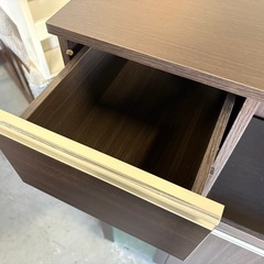 キッチンボード レンジ台　高さ119×幅75×奥39.5㎝　0201-07の画像