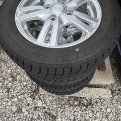 155/65R13 タイヤホイール　スタッドレスの画像