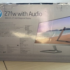 箱付きHP 27inch モニターの画像