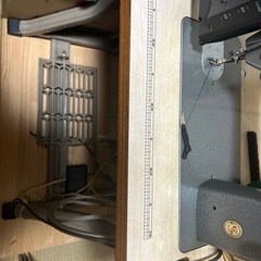 足踏みミシン　ジャンク扱いの画像