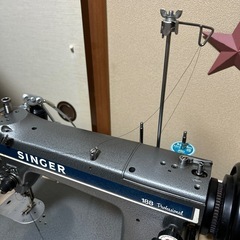 足踏みミシン　ジャンク扱いの画像