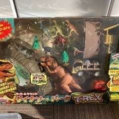 恐竜　おもちゃセット　男の子の画像