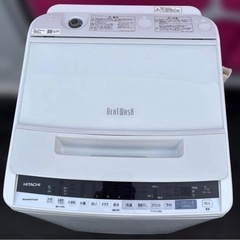 美品/HITACHI/人気BEATWASH/2020年製/7kg/洗濯機の画像