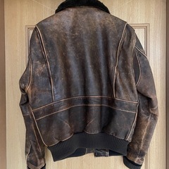 ★アルファ★本革ジャケット★M〜Lサイズ★の画像