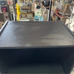 3段　カラーボックス　ブラック　便利　棚　収納　整理　本　漫画　マルチ収納　W410×D290×H875　中古　③の画像