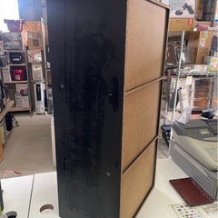3段　カラーボックス　ブラック　便利　棚　収納　整理　本　漫画　マルチ収納　W410×D290×H875　中古　③の画像