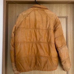 ★牛革ダウンジャケット★Mサイズ★の画像