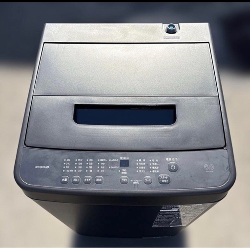 美品/アイリスオーヤマ/2025年製/6kg/洗濯機/IAW-T606