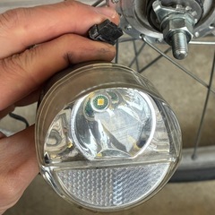 24インチ自転車前輪オートライトの画像