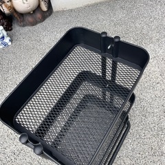 IKEA RÅSKOG/ロースコグワゴン（ブラック）の画像