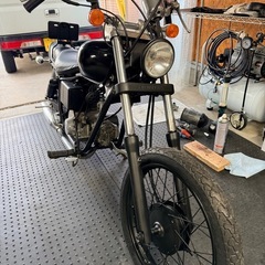 HONDAホンダ　JAZZ50ジャズ50cc ミッションカスタムベースに最適！チョッパーブリスコの画像