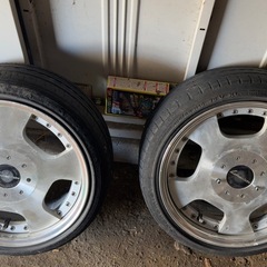 15インチアルミホイール　pcd100 4穴の画像