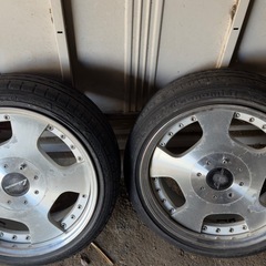 15インチアルミホイール　pcd100 4穴の画像