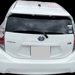 トヨタ アクア（H25年式）／ハイブリッドバッテリー純正新品交換済／ワンオーナー・禁煙車の画像