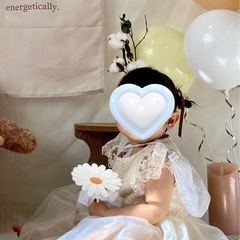 1歳　誕生日ドレスの画像