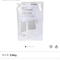 お取引者決定✅カインズホーム　洗濯洗剤35袋の画像