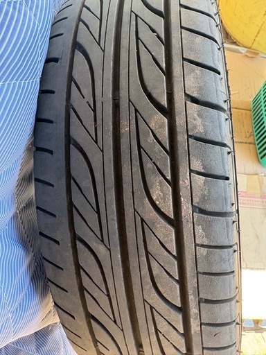 イボありバリ山★ ワゴンR MH34S？MH44S？スティングレー 純正ホイール ４本165/55R15 グッドイヤータイヤアルミホイール　４本セット　タント、ムーヴ、ミライース、エグゼ、ワゴンR、コンテ、ウェイク、カスタム イボありバリ山☆ ワゴンR MH34S？MH44S？スティングレー 純正ホイール