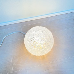 テーブルランプクリア/間接照明の画像