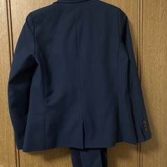 卒業式　ジャケット　パンツ　ネクタイ　3点セット　男の子　ネイビーの画像