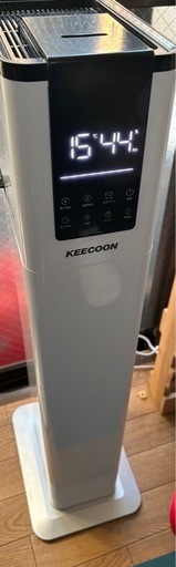 KEECOON 加湿器 大容量 13L 業務用 大型 タワー型 水タンク 加湿 器 上から給水 切れタイマー 湿度設定可能 