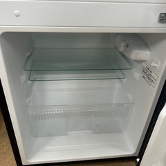 2ドア冷蔵庫 90L iris ohyama IRSD-9B-B 2023年製の画像