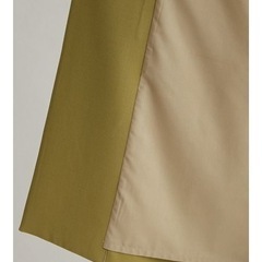 Mila Owen ミラオーウェン コート ラペルカラーボックス袖コート レディース 秋冬 オリーブ色の画像