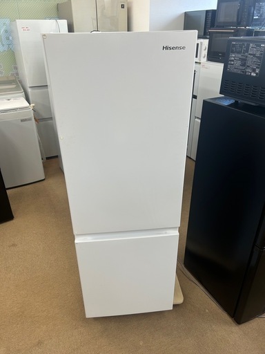 2ドア冷蔵庫 2022年製 Hisense HR-D1701W 175L (錬金堂水戸店) 赤塚の
