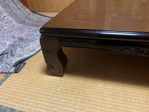 再受付※最終調整※1万円→6.4千円【昔ながらのローテーブル】木製・座卓